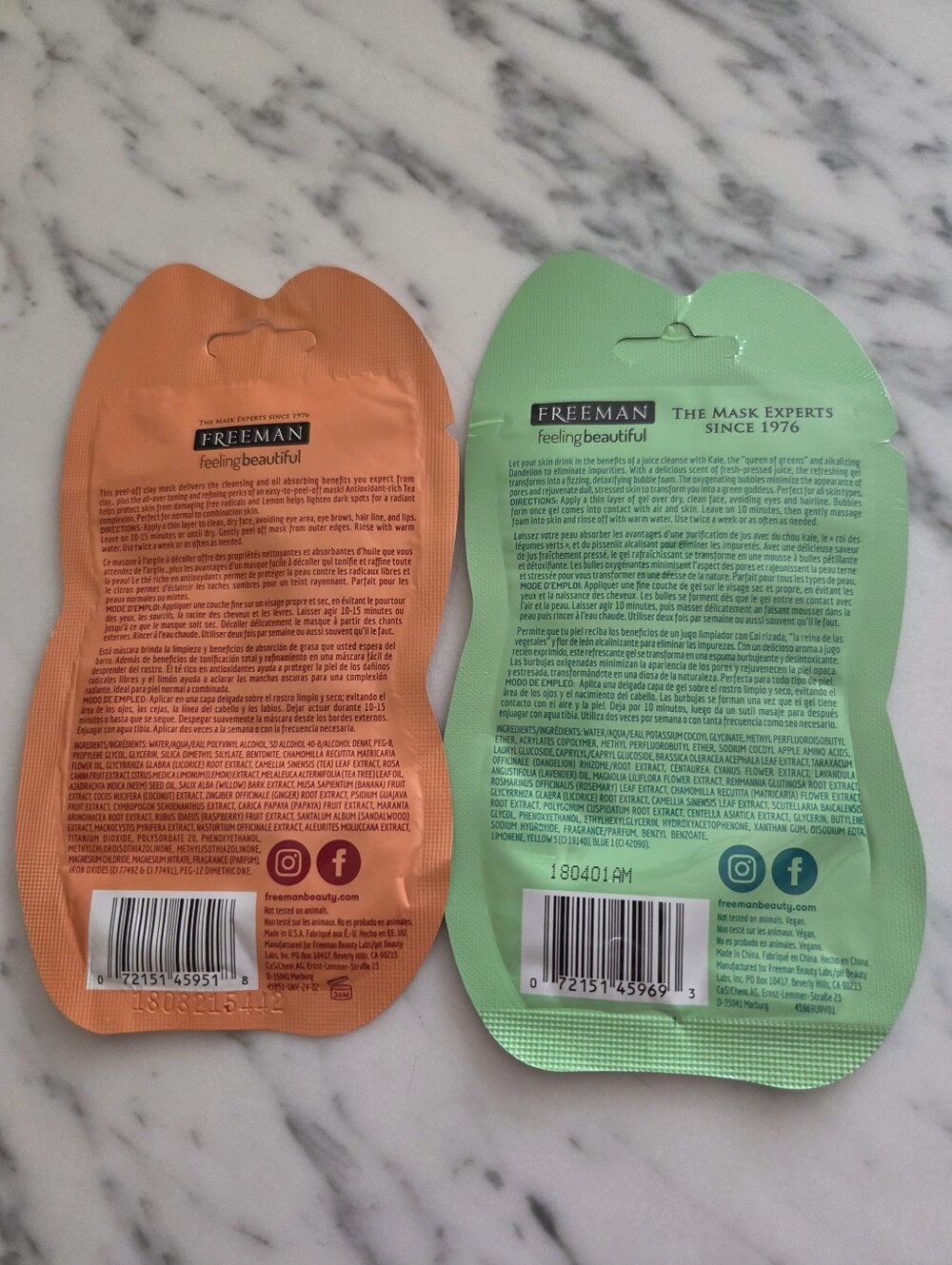 Bundle Of 6 Face Masks - Picture 3 of 7